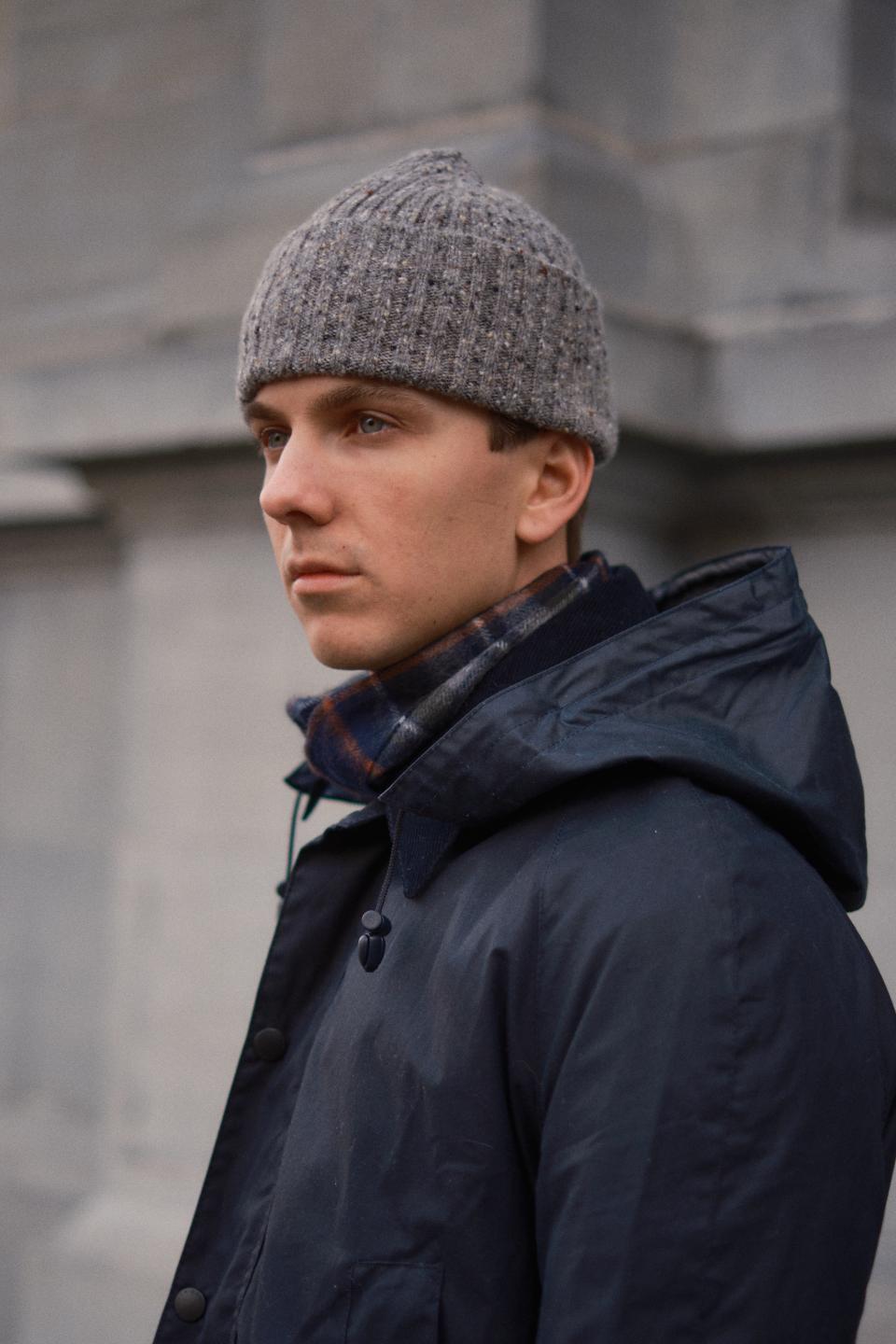 Waxed Cotton Hood